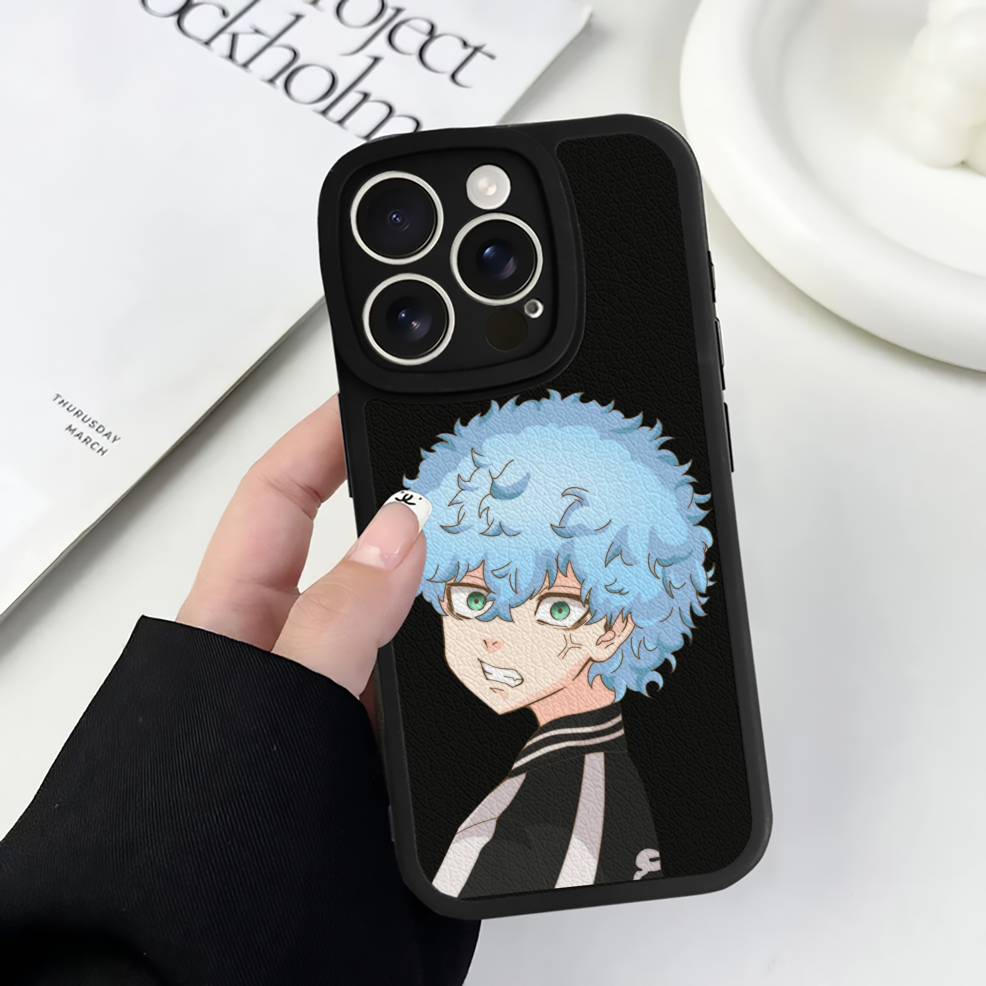 （画像用） 東京リベンジャーズ Tokyo Revengers 【iPhone 16シリーズ対応】シリコンスマホケース（レザー調） 材質：シリコン